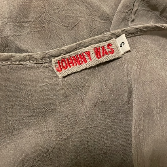 Johnny Was Amaru Embroidered Blouse - Picture 8 of 9